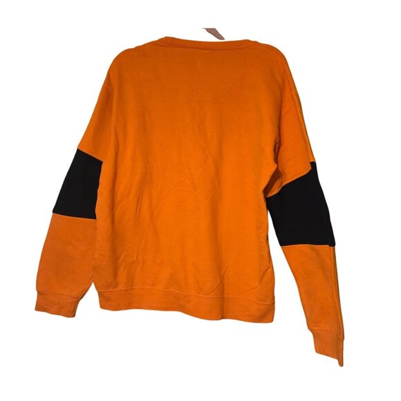 Carhartt Mens Artsy Reworked Patchwork Colorful Streetwear OFAK Orange/Black XL - Picture 3 of 7